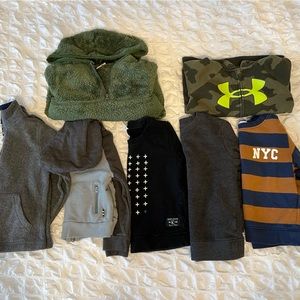 Lot of 2t Sweatshirts and Hoodies